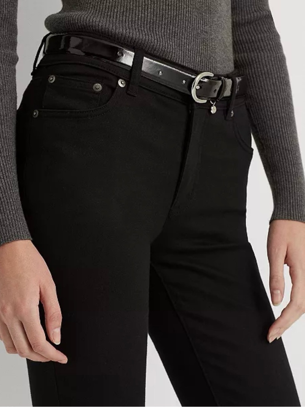 Lauren Ralph Lauren ClassicStraight Black Jean